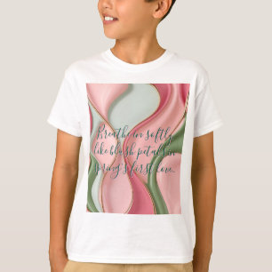 Klassisches T-Shirt für Kinder in stilvollem Grafi