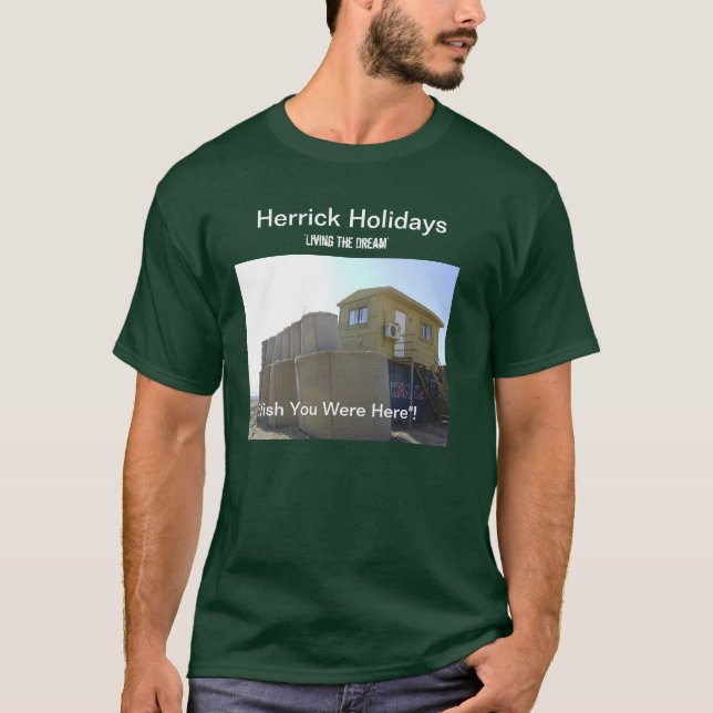 klassisches T-Shirt, mit Logo- und Lagerbastion T-Shirt (Vorderseite)
