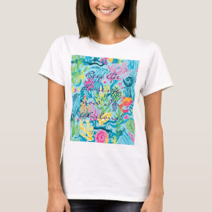 Klassisches T-Shirt mit stilvoller Grafik