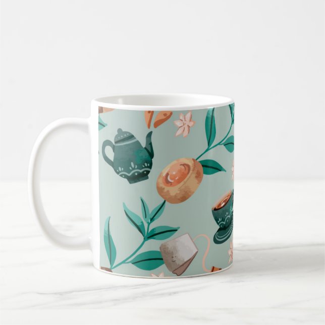 Klassisches Tassendesign  Kaffeetasse (Links)