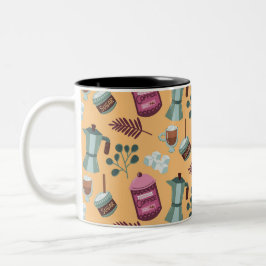 Klassisches Tassendesign  Zweifarbige Tasse