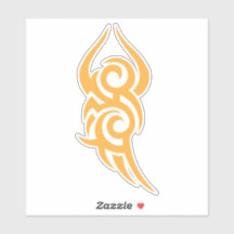 Klassisches Tattoo-inspiriertes Line-Art-Design