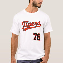 Klassisches Tigers-Baseball von 76 T-Shirt