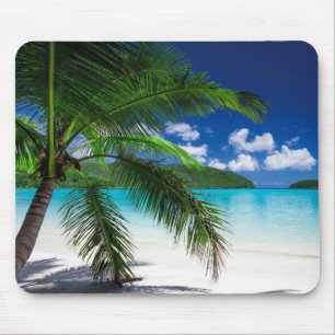 Klassisches tropisches Insel-Strand-Paradies Mousepad