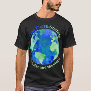 Klassisches TShirt der Flat Earth Society