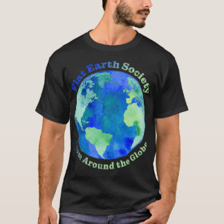 Klassisches TShirt der Flat Earth Society