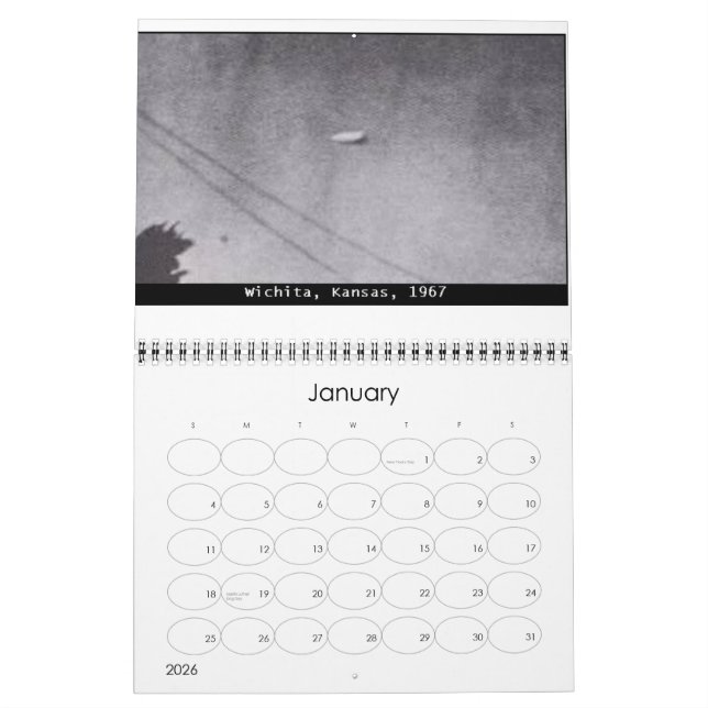 Klassisches UFOs Kalender (Jan 2026)