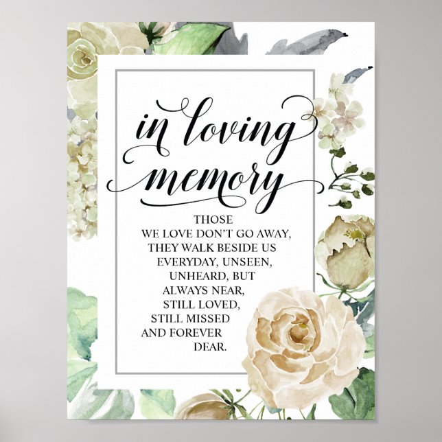 Klassisches und elegantes Hochzeitstil Poster (Vorne)