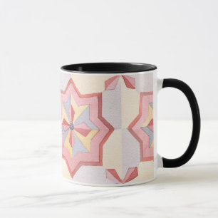 Klassisches und modernes geometrisches Aquarell Ti Tasse