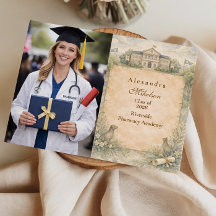 Klassisches Veterinärschul-Abschlussfoto