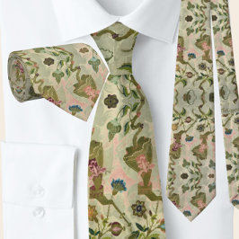 Klassisches Vintages französisches Blumenmuster Krawatte