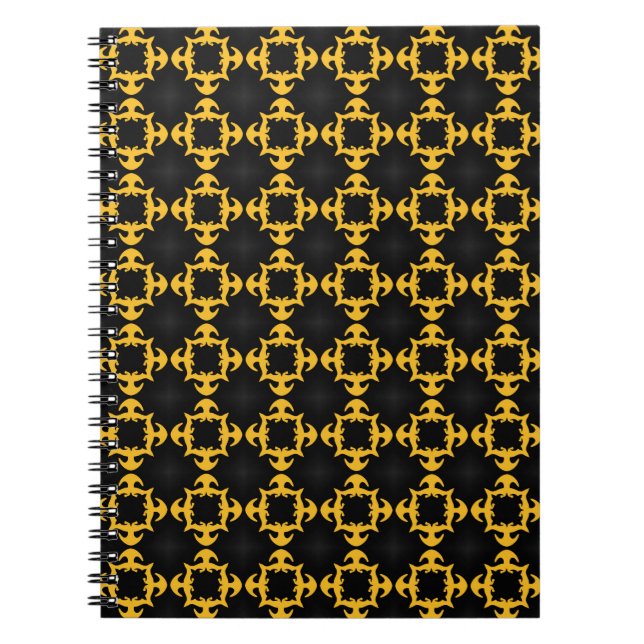 Klassisches Vintages Muster. Design elements Luxus Notizblock (Vorderseite)