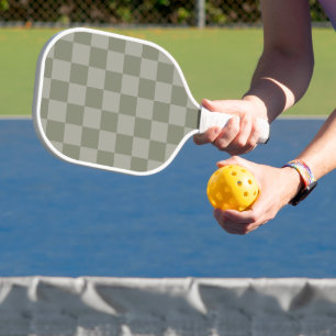 Klassisches visuelles Magenta-Karo-Pickleball-Must Pickleball Schläger