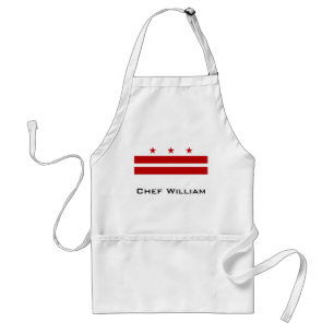 Klassisches Washington D.C. Flag Schürze