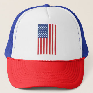 Klassisches Waving American Flag Design Truckerkappe