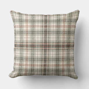 Klassisches weiches schottisches Tartan-Karo-Desig Kissen
