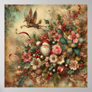 Klassisches Weihnachtsgebäck Poster