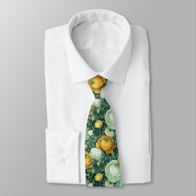 Klassisches Weihnachtsgeschenk für Männer Ranuncul Krawatte (Gebunden)