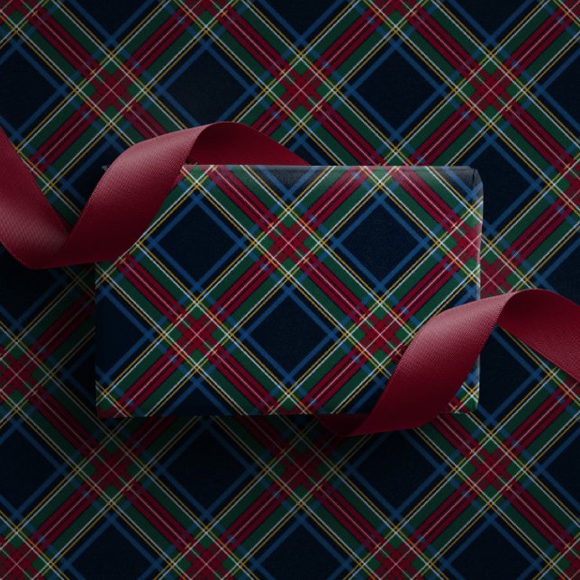 Klassisches Weihnachtskariert Geschenkpapier (Von Creator hochgeladen)
