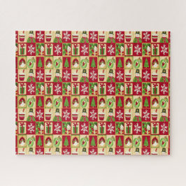 Klassisches Weihnachtsmuster