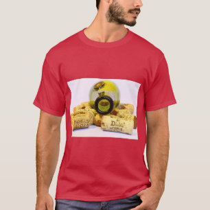 Klassisches Weinflaschen-Kunst-T-Shirt T-Shirt