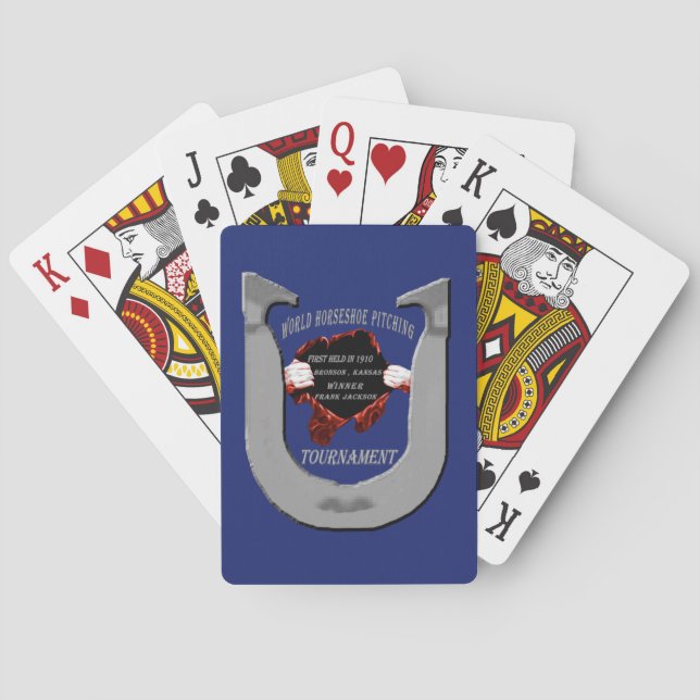 Klassisches Weltturnier-Spielkarten Spielkarten (Rückseite)