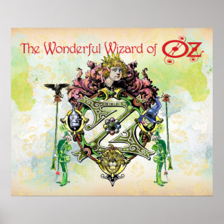 KLASSISCHES WIZARD OF OZ ROYALTY POSTER