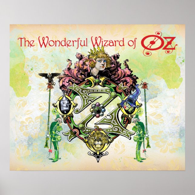 KLASSISCHES WIZARD OF OZ ROYALTY POSTER (Vorne)