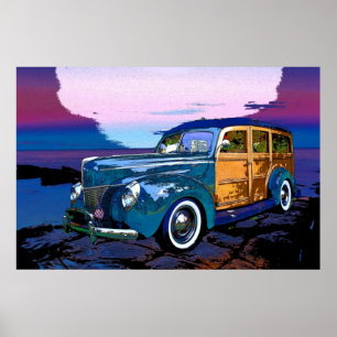 Klassisches Woody-Plakat Poster