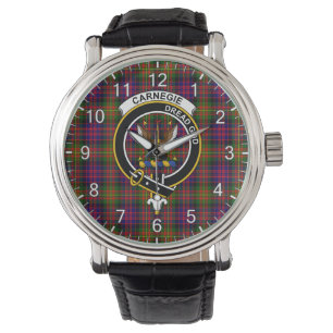 Klassisches Zeitloses Clan Carnegie Modernes Tarta Armbanduhr