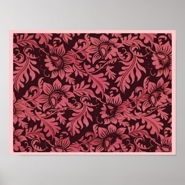 Klatschen von Blume ~ Poster (Vorne)