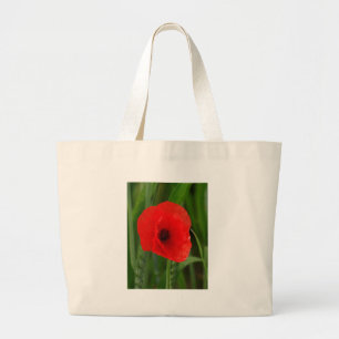 Klatschmohn Jumbo Stoffbeutel