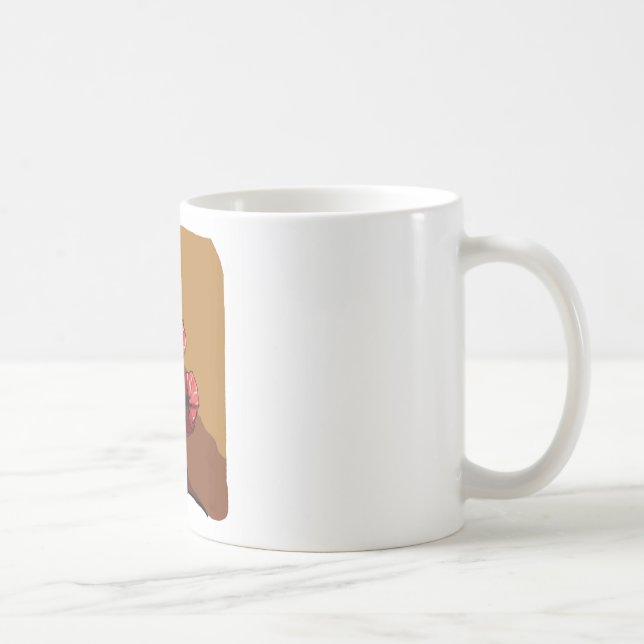 Klatschmohn Kaffeetasse (Rechts)