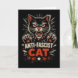 Klauen des Widerstands Feiertagskarte