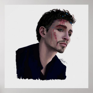 Klaus Hargreeves The Umbrella Academy Poster