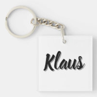 Klaus Männer Name,