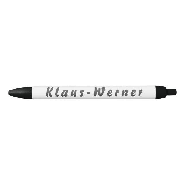 Klaus-Werner Kugelschreiber (Vorderseite)