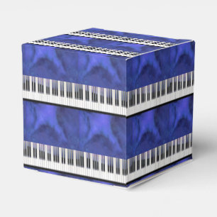 Klavier befestigt Blatt-Musik-moderne Drehung Geschenkschachtel