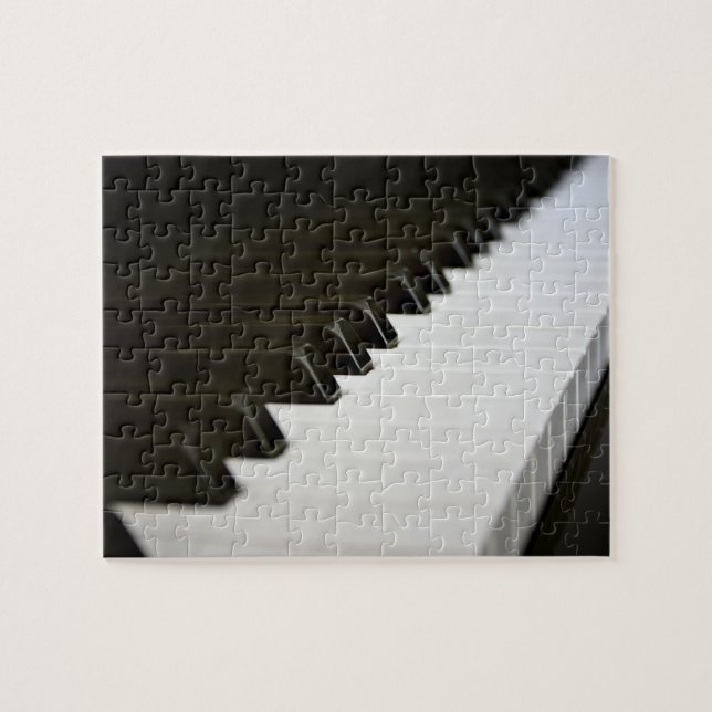 Klavier befestigt Puzzlen (Horizontal)