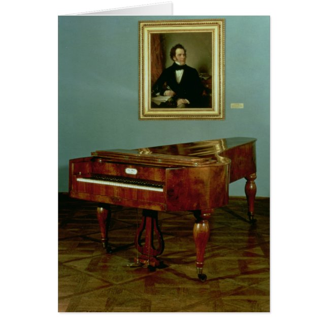 Klavier, das Franz Peter Schubert gehört (Vorne)