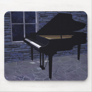Klavier durch das Fenster: Kundenspezifisches Mousepad