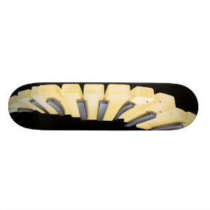 Klavier-Elfenbein Skateboard