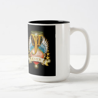 Klavier-Erfahrungs-Tasse Mengesha Mystro Francis Zweifarbige Tasse