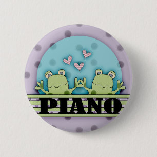 Klavier-Frosch-Knopf Button