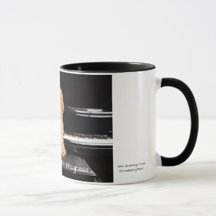 Klavier-Hund Tasse