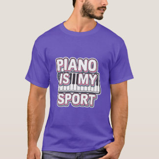 Klavier ist mein Sport Freunde T-Shirt