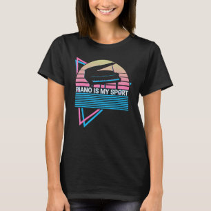 Klavier ist mein Sportspiano ist mein Keyboard T-Shirt