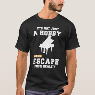 Klavier ist nicht nur ein Hobby, sondern auch mein T-Shirt