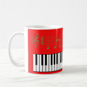 Klavier Kaffeetasse