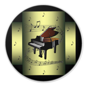 Klavier ~ merkt musikalisches Strudel ~ ~ * ~ Keramikknauf